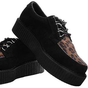 T.U.K Black & Leopard Anarchic Creeper